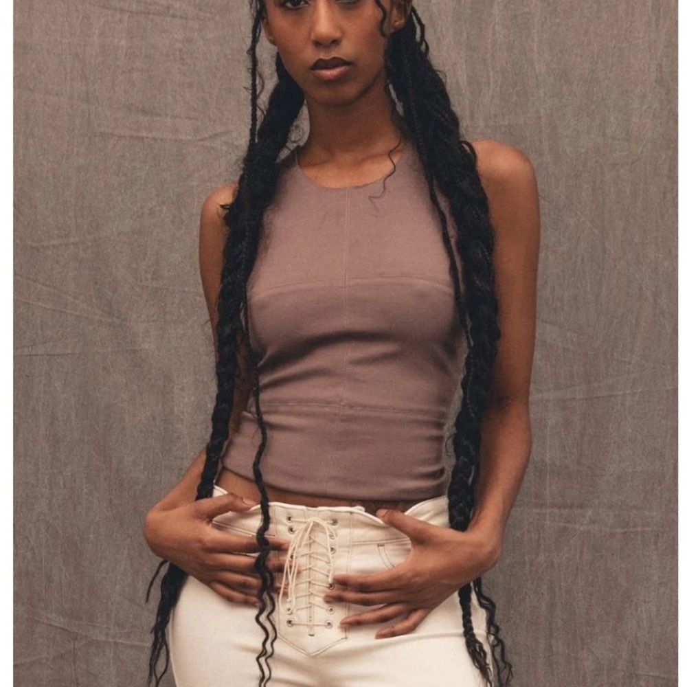 TT STUDIOS Sadie Light Brown Tank